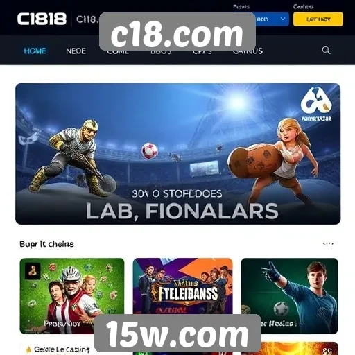 Novas funcionalidades do c18.com para jogadores